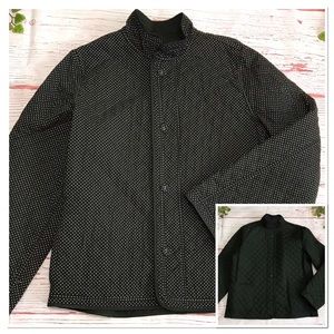 CHARTER CLUB Reversible Quilted Jacket Polka Dot